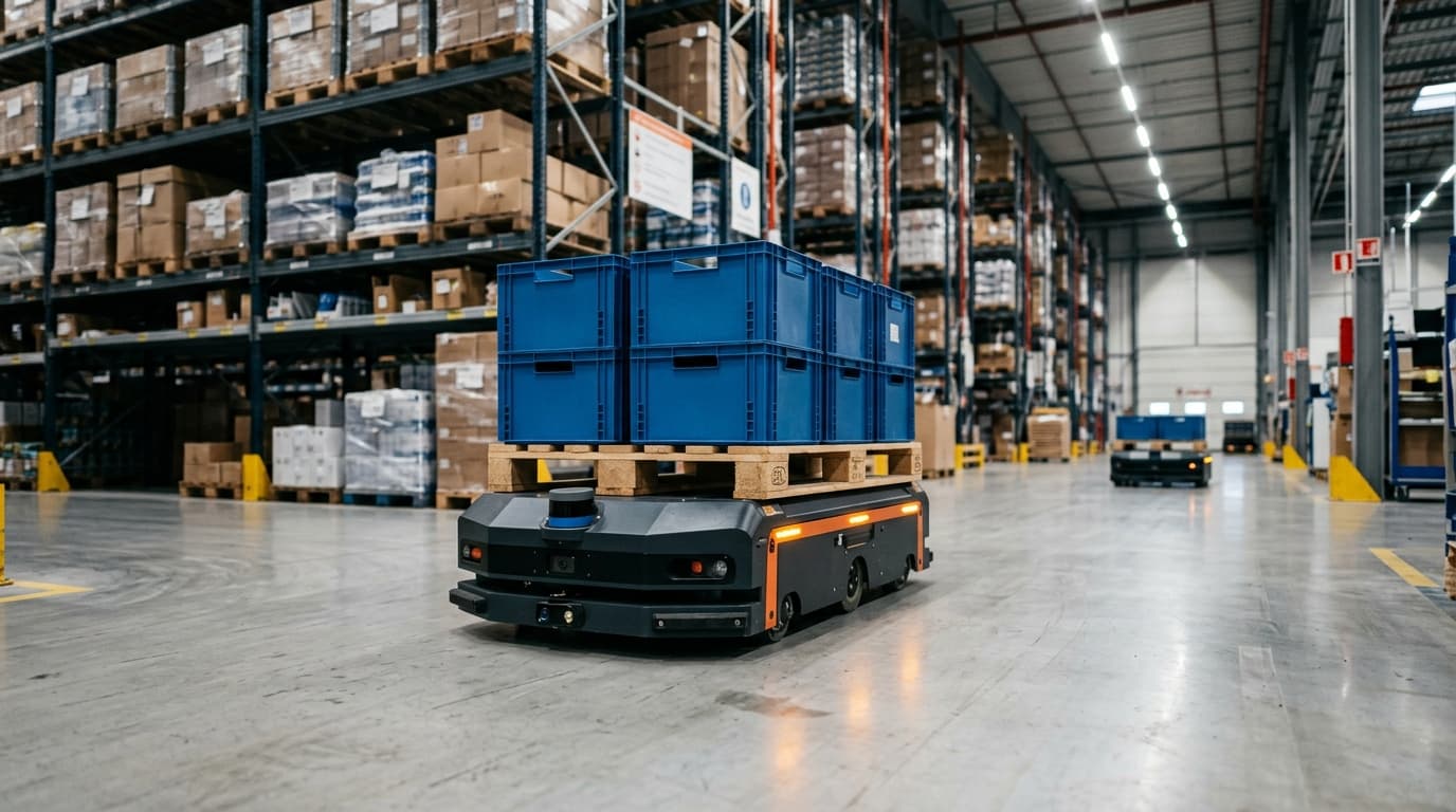 Otonom Mobil Robotlar (AMR) ve Taşıma Robotları *