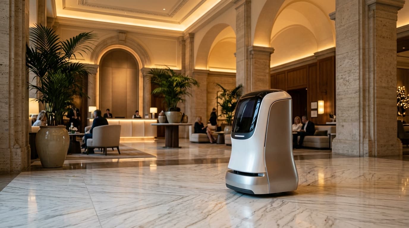Hizmet ve Karşılama Robotları *